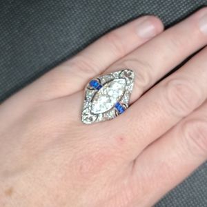 3 Style Antique Art deco Wedding  jewelry